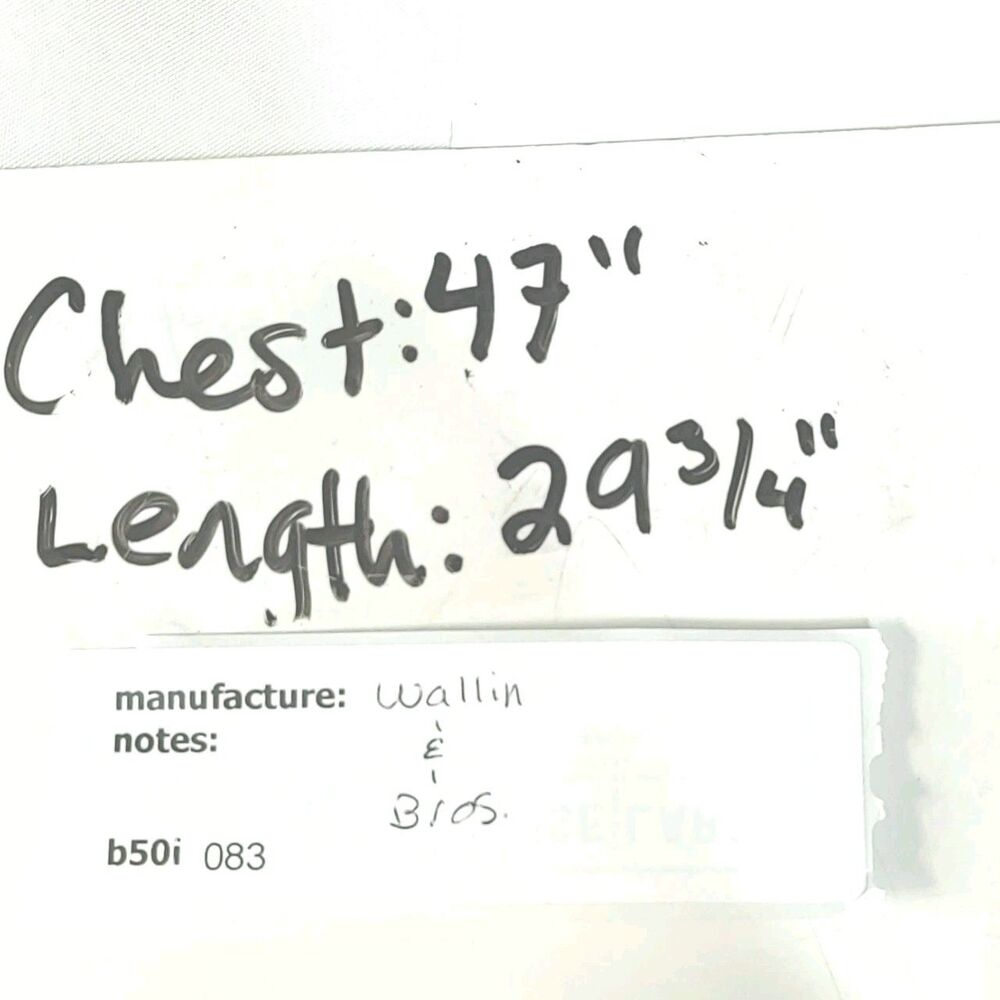 Wallin & Bros. Men's Shirt Size XL Blue Short Sleeve Button Down 100% Cotton - Picture 11 of 11